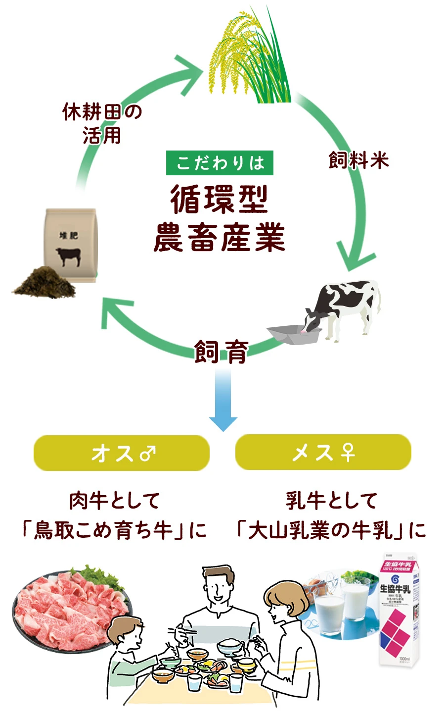 資源の循環図