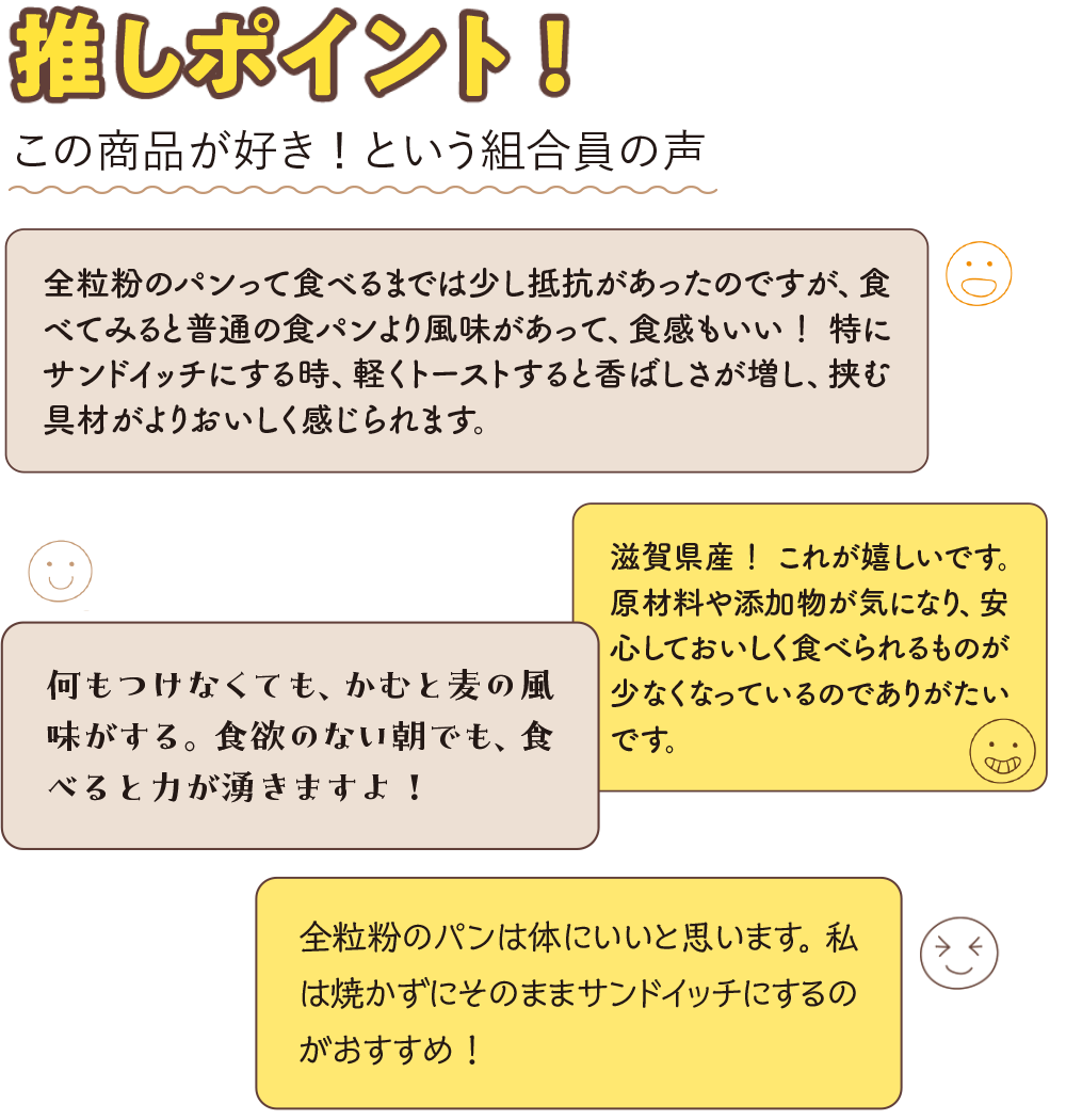 推しポイント！