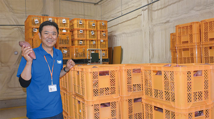 保存倉庫のようす